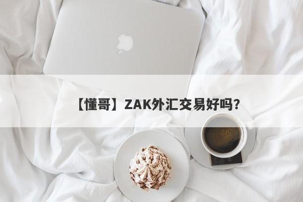 【懂哥】ZAK外汇交易好吗？
