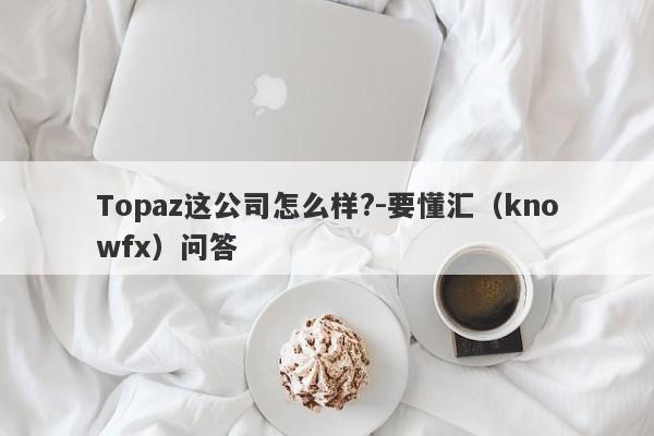 Topaz这公司怎么样?-要懂汇（knowfx）问答