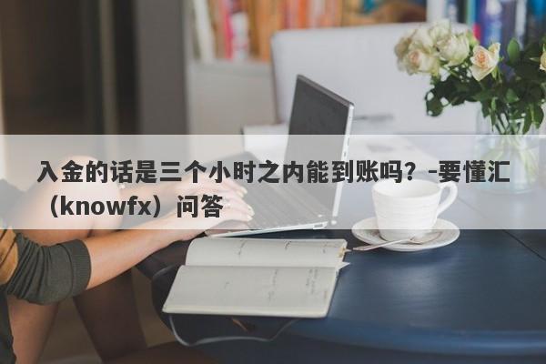 入金的话是三个小时之内能到账吗？-要懂汇（knowfx）问答