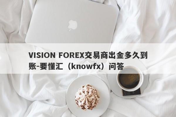 VISION FOREX交易商出金多久到账-要懂汇（knowfx）问答