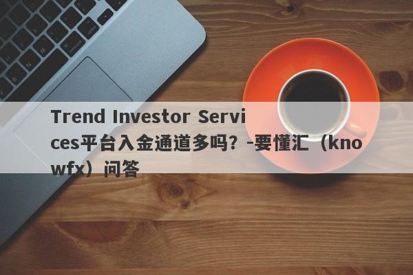 Trend Investor Services平台入金通道多吗？-要懂汇（knowfx）问答