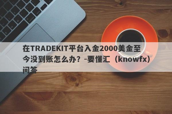 在TRADEKIT平台入金2000美金至今没到账怎么办？-要懂汇（knowfx）问答