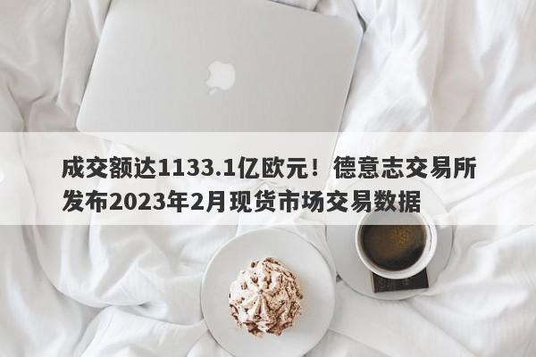 成交额达1133.1亿欧元！德意志交易所发布2023年2月现货市场交易数据