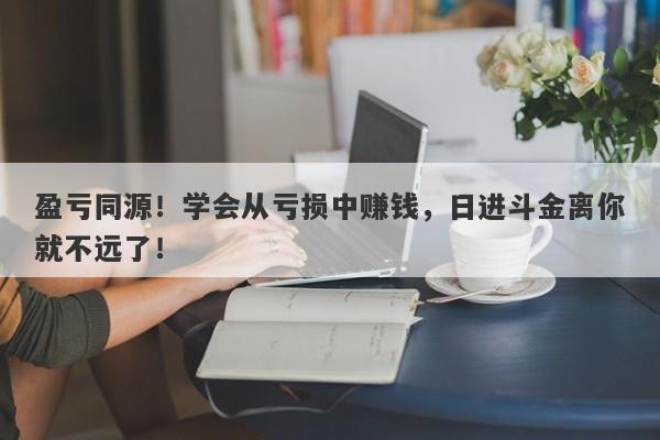 盈亏同源！学会从亏损中赚钱，日进斗金离你就不远了！