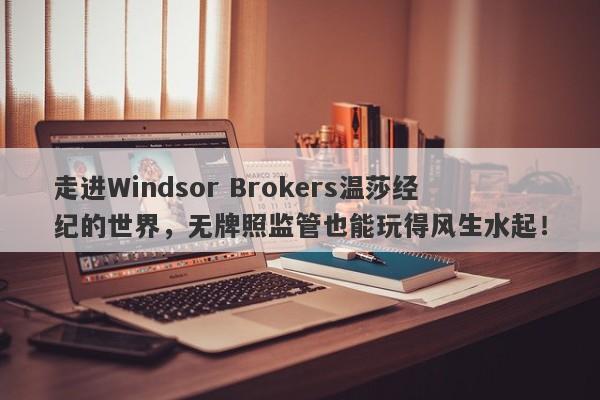 走进Windsor Brokers温莎经纪的世界，无牌照监管也能玩得风生水起！