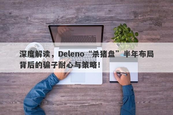 深度解读，Deleno“杀猪盘”半年布局背后的骗子耐心与策略！