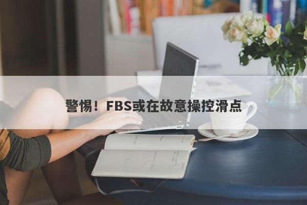 警惕！FBS或在故意操控滑点