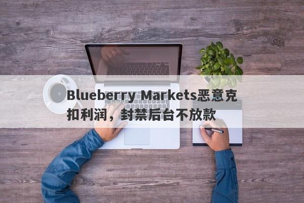 Blueberry Markets恶意克扣利润，封禁后台不放款