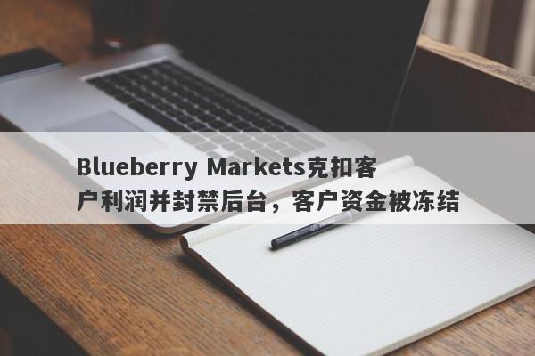 Blueberry Markets克扣客户利润并封禁后台，客户资金被冻结