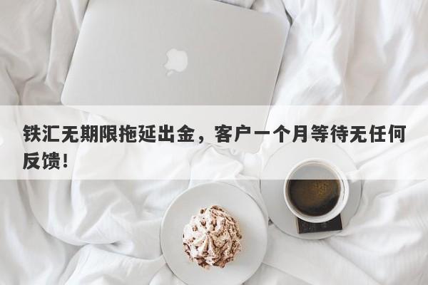 铁汇无期限拖延出金，客户一个月等待无任何反馈！