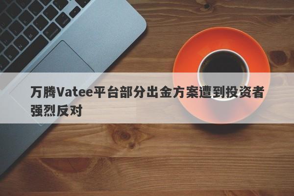 万腾Vatee平台部分出金方案遭到投资者强烈反对