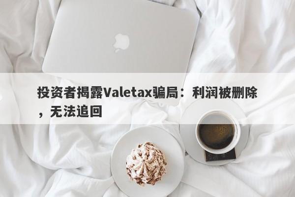 投资者揭露Valetax骗局：利润被删除，无法追回