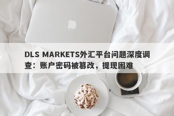 DLS MARKETS外汇平台问题深度调查：账户密码被篡改，提现困难