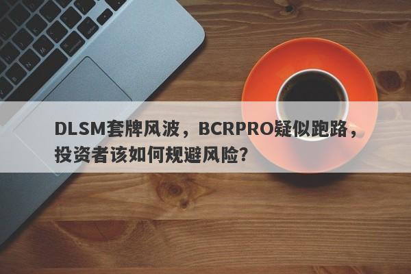 DLSM套牌风波，BCRPRO疑似跑路，投资者该如何规避风险？