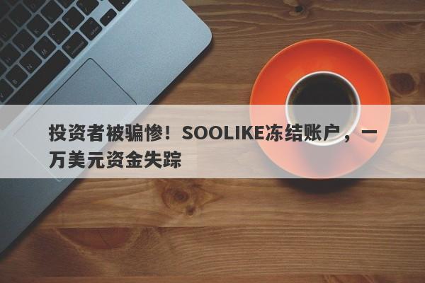 投资者被骗惨！SOOLIKE冻结账户，一万美元资金失踪