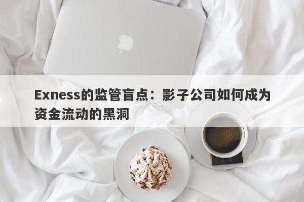 Exness的监管盲点：影子公司如何成为资金流动的黑洞